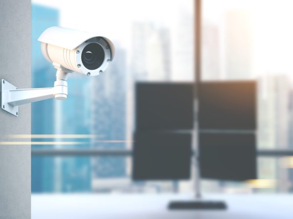 What is the difference between monitored and unmonitored CCTV?